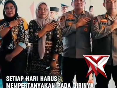 Bedah rumah Polri Untuk Masyarakat Polda Sumsel