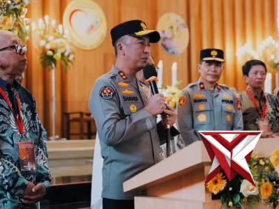 Giat Kapolda Sumsel pengamanan Gereja - PoliceTube
