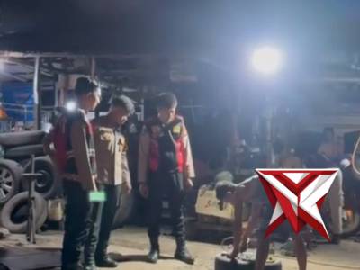 Menindak lanjuti laporan masyarakat dari call center 110