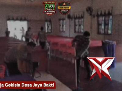 Dukung Program Belida Kapolda Sumsel IJP Sandi Nugroho, Polres Mura Kurve di Gereja Gekisia