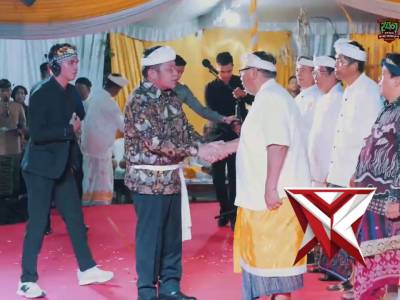 Kapolda Sumatera Selatan Irjen Pol. Dr. Sandi Nugroho menghadiri perayaan Dharma Santi Hari Suci Nye