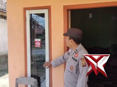 Pemasangan call center 110 polda sumsel