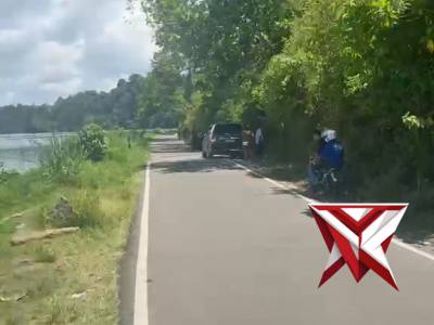 Kemacetan Di Danau Ranau pasca lebaran