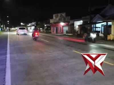 Patroli dan Pemantauan Di Jalan PB. Sudirman Candipuro