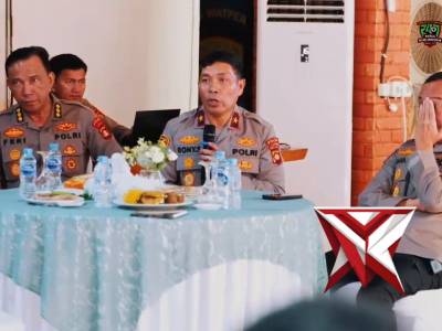 Kapolda Sumatera Selatan IJP. Dr. Sandi Nugroho, S.I.K., S.H., M.Hum. memimpin evaluasi penguatan SD