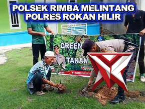 green policing polsek rimba melintang
