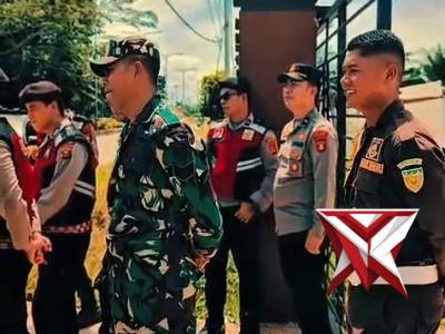 Wujud Kepedulian Polsek Muara Beliti Polres Musi Rawas di Tengah Aksi Unjuk Rasa - PoliceTube