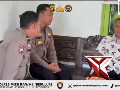 Kapolres Musi Rawas-Sat Binmas Jalin Silahturahmi dengan paguyuban Ngapak
