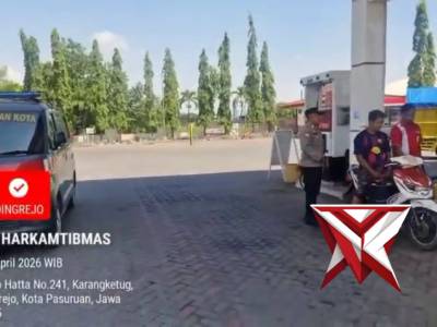 Patroli Harkamtibmas cek ketersediaan BBM