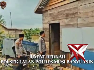 Jumat berkah polsek lalan