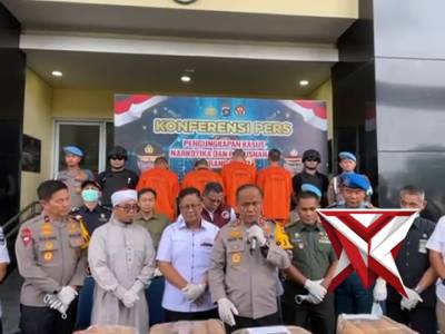 Polda Sumbar  Ungkap 28 Kasus Narkotika dengan 36 Tersangka