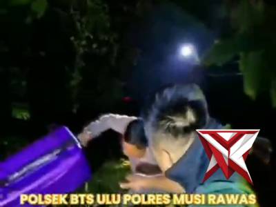 Respon Cepat 110, Polres Musi Rawas Evakuasi Laka Dukung Program Kapolda Sumsel