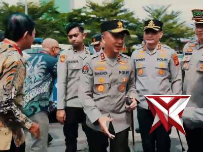 Kapolda Sumsel meninjau langsung pengamanan puncak perayaan Paskah 2026 di Palembang