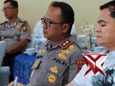 Kapolda Sumsel IJP. Dr. Sandi Nugroho, S.I.K., S.H., M.Hum. menggelar coffee morning bersama PJU