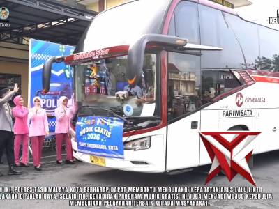 mudik gratis tasik kota