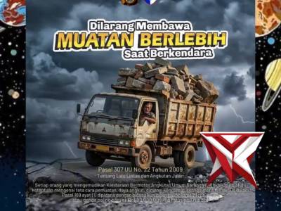 DILARANG BERMUATAN BERLEBIH - PoliceTube