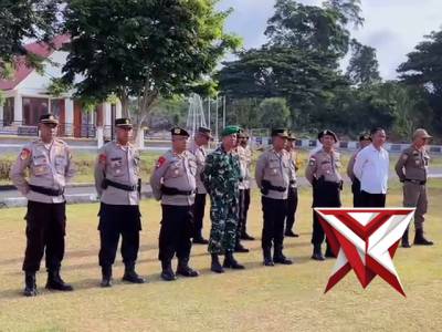 Polres MBD menggelar apel siaga ramadhan