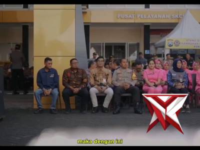 Diserbu Warga, Bazar Ramadan Presisi Polres Kediri Ludes