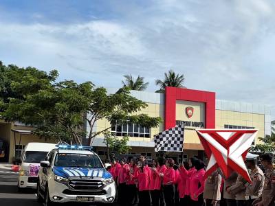 Kapolda Bengkulu Pimpin Apel Kesiapan dan Lepas Peserta Kemala Run 2026