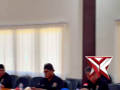 Kapolres Musi Rawas bersama Pejabat Utama menerima kunjungan komunitas ngapak