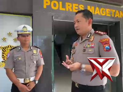 Kapolres Magetan Apresiasi Personel Humanis yang Membantu Masyarakat ??