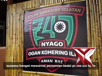 Kedai Polres OKI Hadir