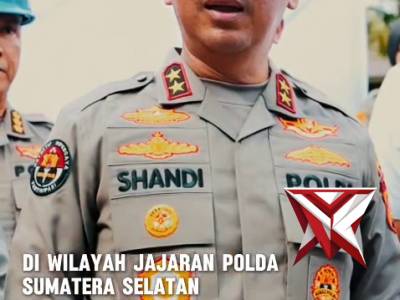 Kapolda Sumsel Irjen Pol. Dr. Sandi Nugroho, S.I.K., S.H., M.Hum. membawa kebahagiaan bagi warga den