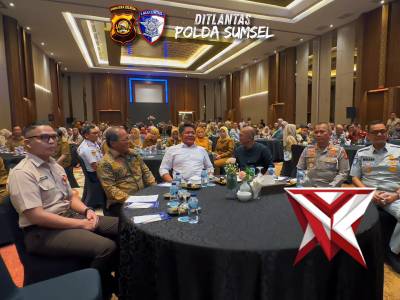 Dirlantas Polda Sumsel KBP Maesa Soegriwo S.I.K,M.H,mengahdiri kegiatan launching aplikasi siguntang - PoliceTube