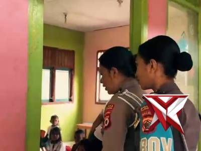 Kegiatan polwan polres maluku barat daya