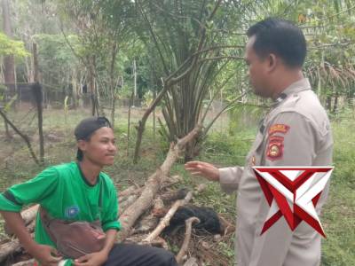 Giat sambang bhabinkamtibmas Polsek Sekayu