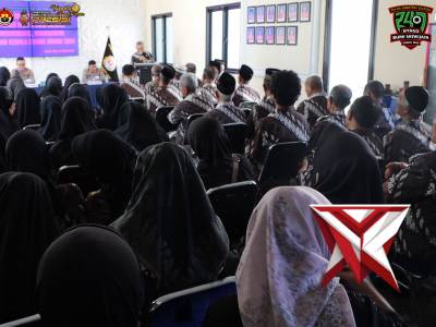 Polres Muara Enim Gelar Halal Bihalal Besama Purnawirawan, Warakauri