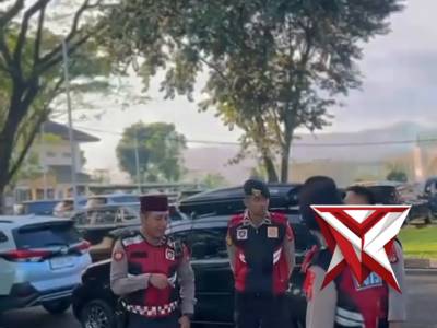 Pengamanan kegiatan Shalat Idul Fitri 1447 Hijriah yang diselenggarakan oleh Pimpinan Daerah Muhamma