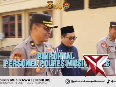 Dalam rangka mendukung Program Kapolda Sumatera Selatan Irjen Pol. Sandi Nugroho, Polres Musi Rawas