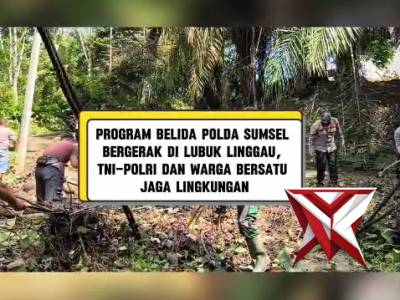 Polres Lubuk Linggau melaksanakan program Bersih Lingkungan dan Asri (BELIDA)