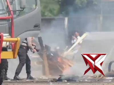 ??Apel besar  sabuk kamtibmas,bhabinkamtibmas & Siaga Karhutla