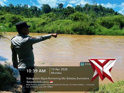 Update keadaan sungai telemo - PoliceTube