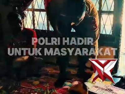 Polsek Muara Beliti Polres Musi Rawas Salurkan Bantuan Sosial, Wujud Tindak Lanjut Arahan Kapolda Su - PoliceTube