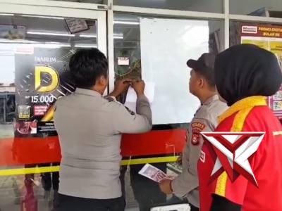 Kegiatan pesonil polsek pampangan