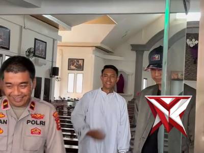 Cek Kesiapan Jumat Agung, Kapolres Mura Sambangi Gereja Santa Maria G1 Mataram