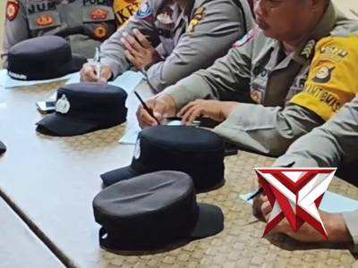 Anev mingguan Polsek STL Ulu Terawas