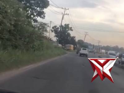 Anggota opsnal satreskrim melaksanakan patroli hunting diseputaran jalan palembang-indralaya - PoliceTube