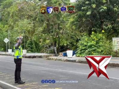 JALAN AMAN JALAN TERTIB GATUR SAT LANTAS ??