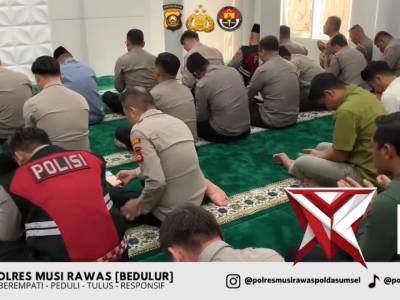 Dalam rangka mendukung program Kapolda Sumatera Selatan, Irjen. Pol. Dr. H. Sandi Nugroho, Polres Mu