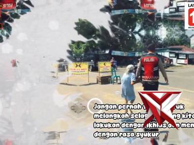 Humanis Sesuai Arahan Kapolda Sumsel,  Unit Patroli Polsek Ma Beliti Polres Musi Rawas Bantu Lansia