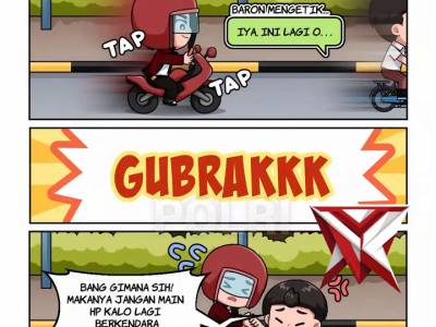 untuk menjaga ketertiban agar berkendara tetap berhati-hati - PoliceTube