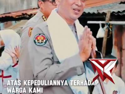 Kapolda Memimpin Bedah Rumah Serentak