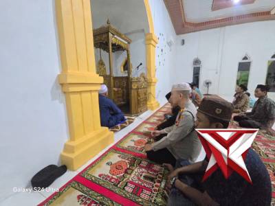 Kegiatan Kapolsek Pedamaran & Anggota dalam melaksanakan kegiatan *POLIMAN (POLISI BERIMAN) - PoliceTube