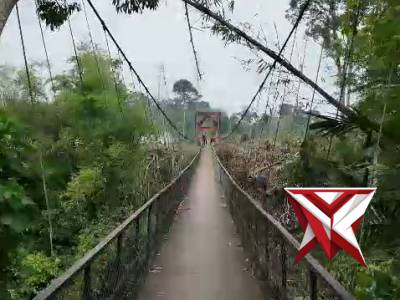 REVITALISASI JEMBATAN GANTUNG DESA PEDANG: WUJUD NYATA PROGRAM "BELIDA" POLRES MUSI RAWAS