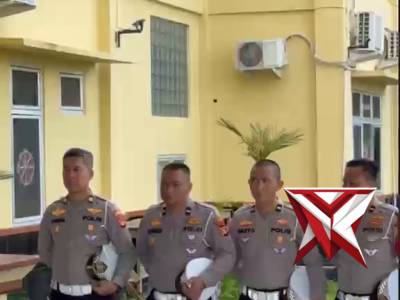 Anev Ops Ketupat Musi 2026 dan Guyub Rukun Kapolres OKI dengan Personil Satlantas . Polresokihadir - PoliceTube