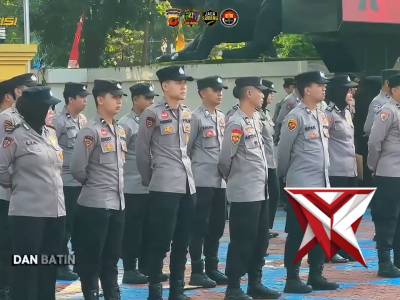 Apel dan Arahan Pimpinan dilanjutkan Halal Bihalal Personel Polres Subang - PoliceTube